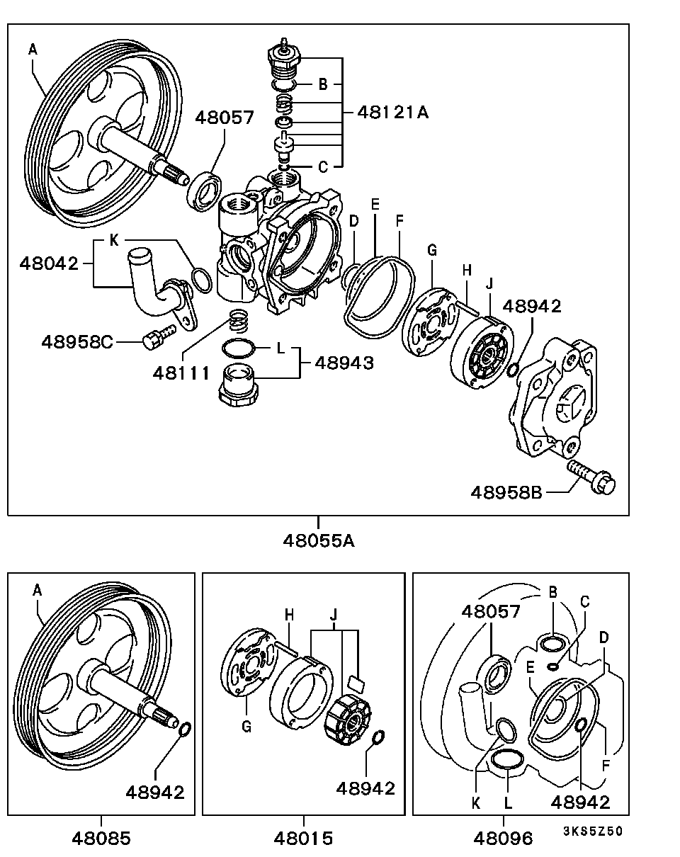 Power Steering Oil Pump
