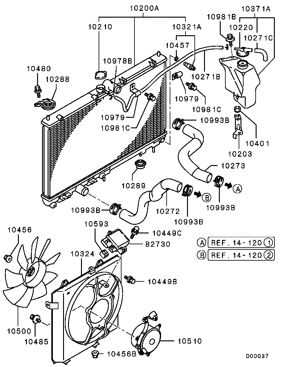 Radiator Hose Condenser Tank