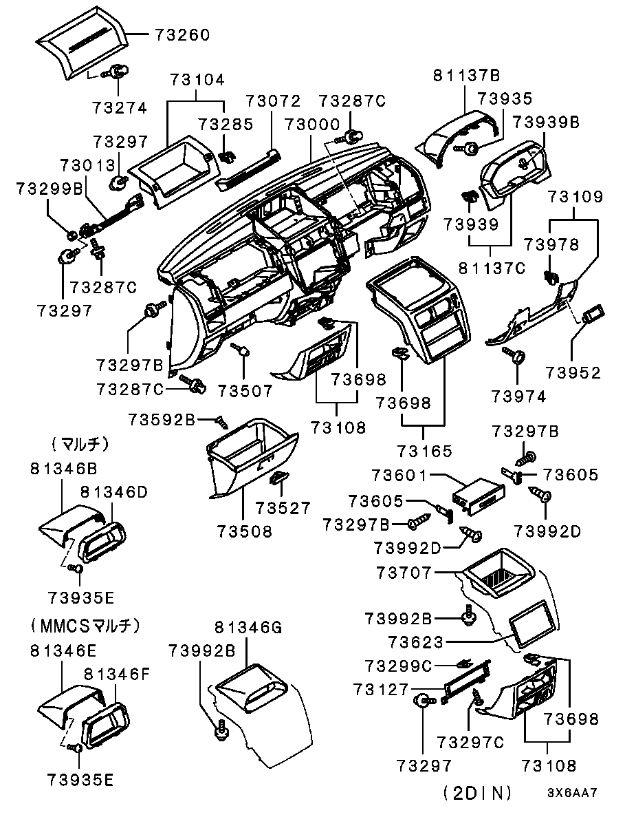 Panel, Related Parts