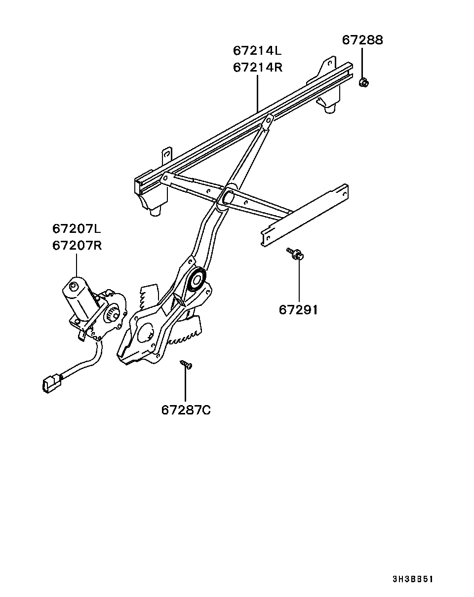 Front Door Window Regulator