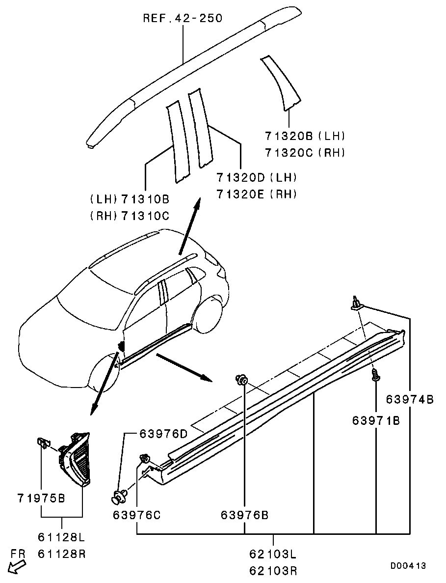 Side Garnish Moulding