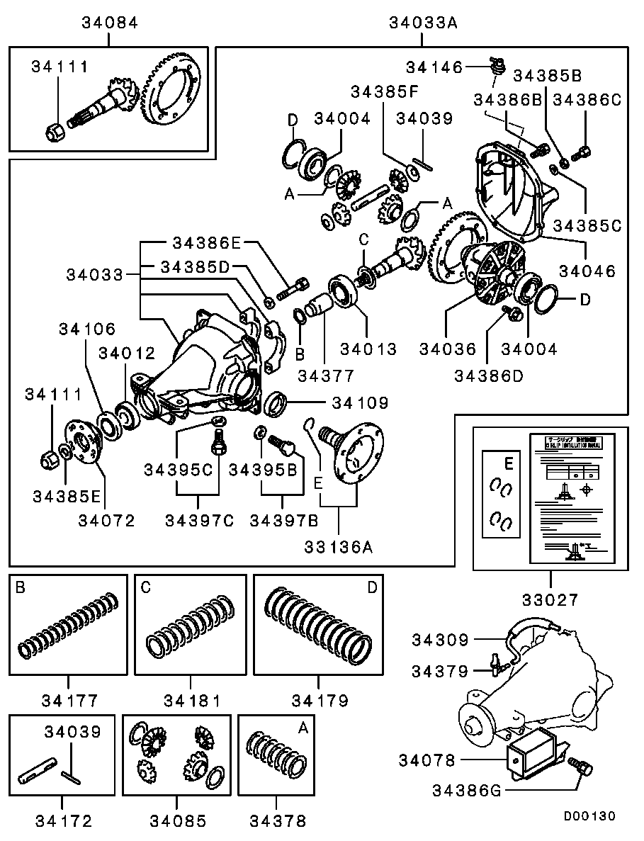 Rear Axle Differential
