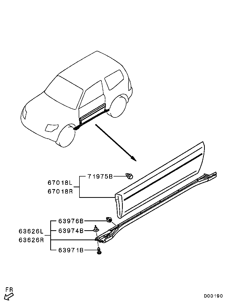 Side Garnish Moulding