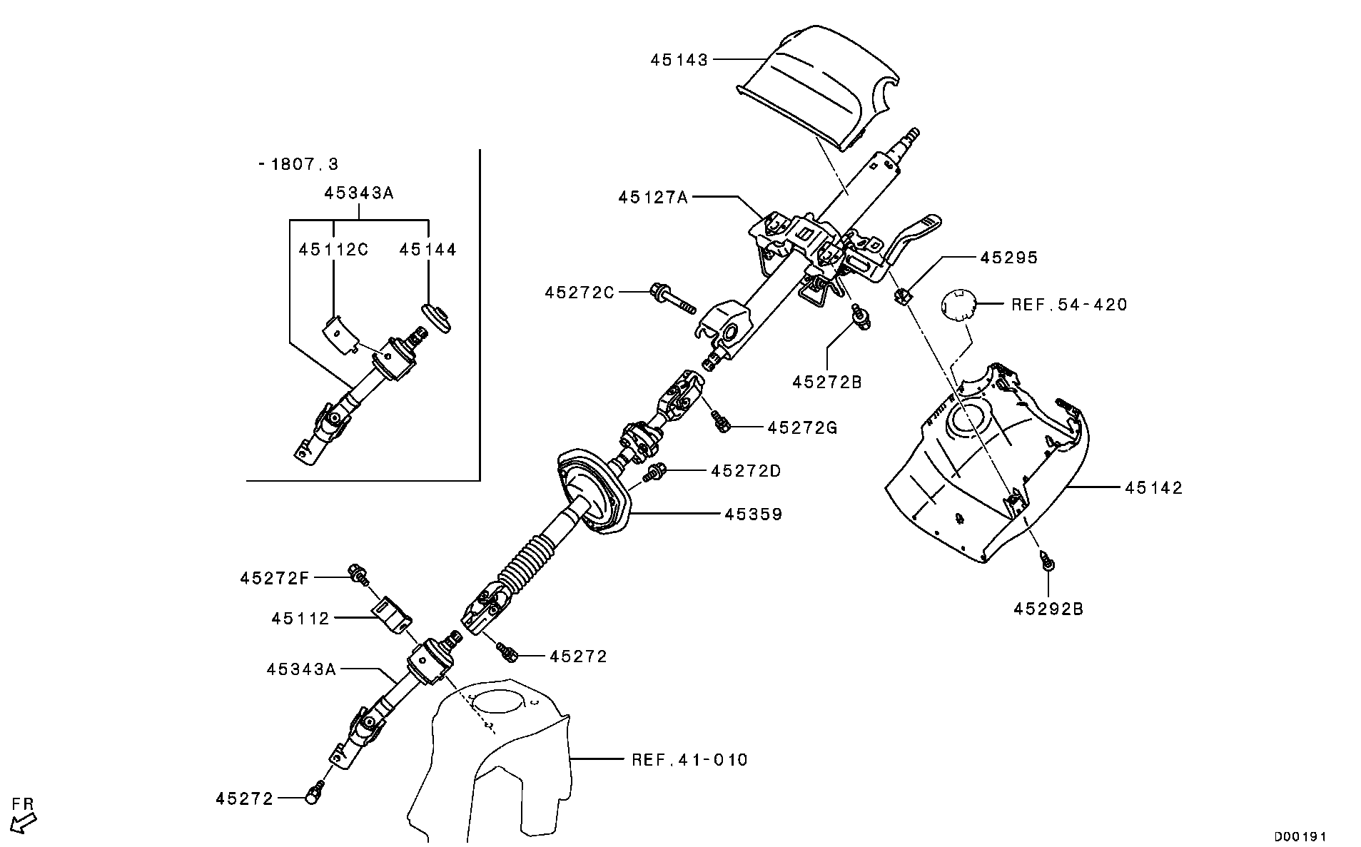 Steering Column & Cover