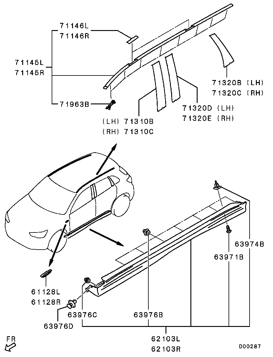 Side Garnish Moulding