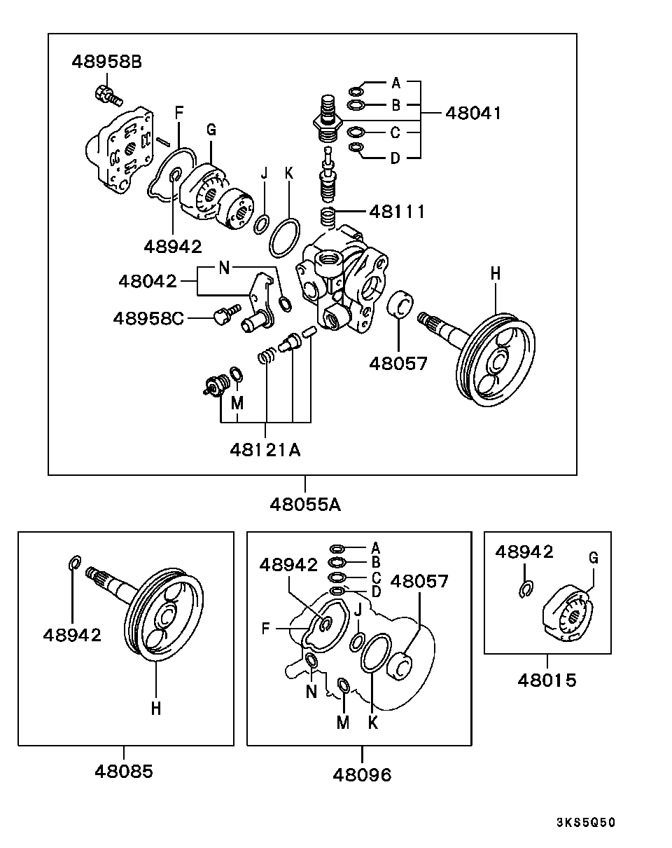 Power Steering Oil Pump