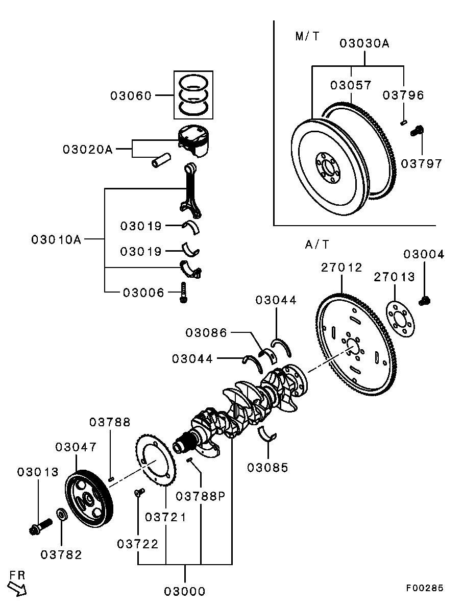 Piston Crankshaft