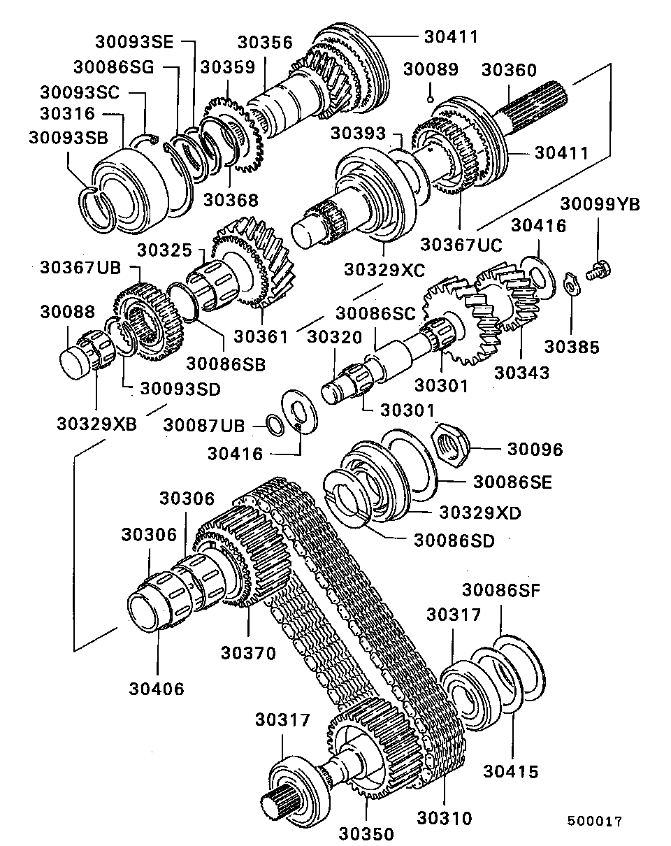 Transfer Gear