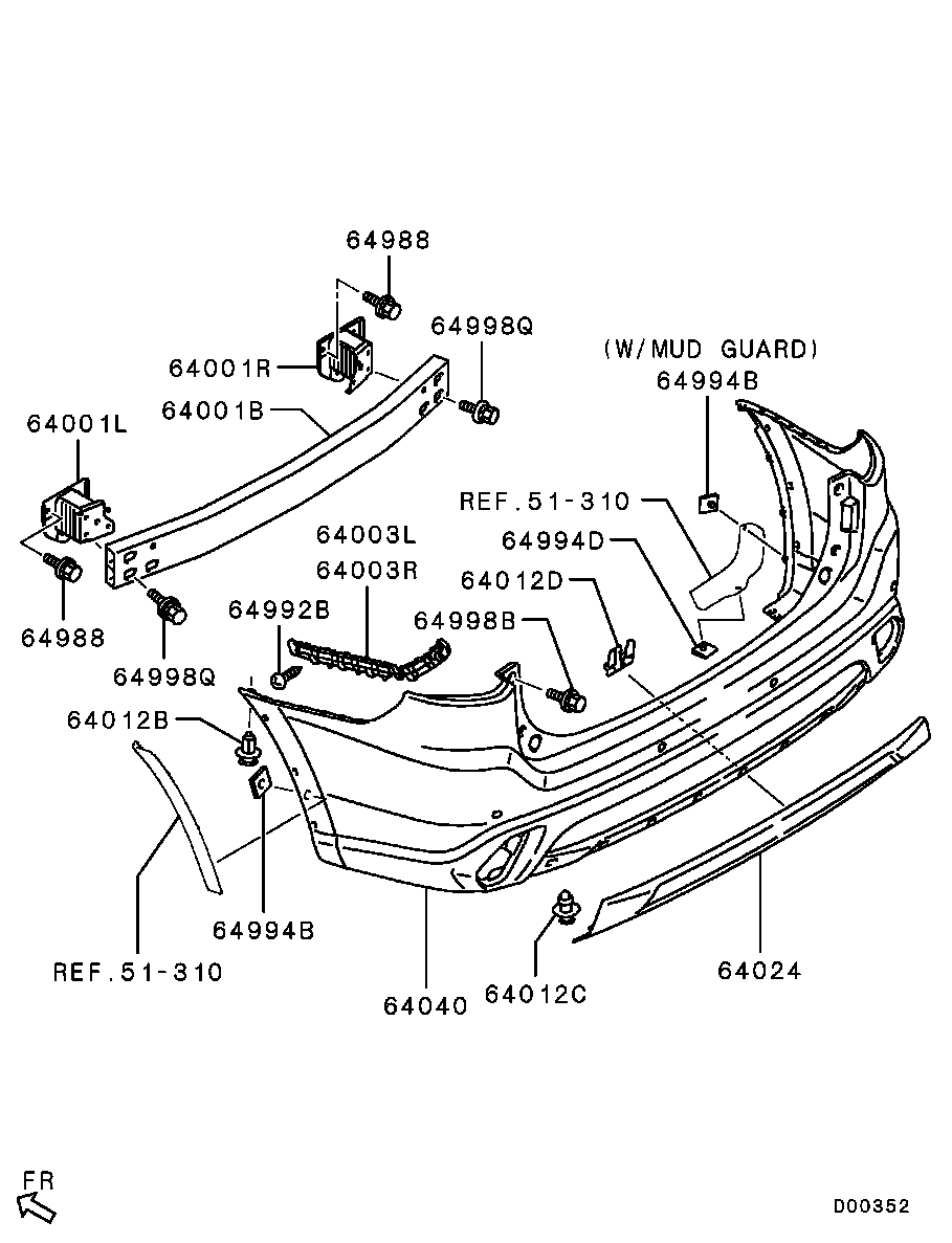 Rear Bumper Support