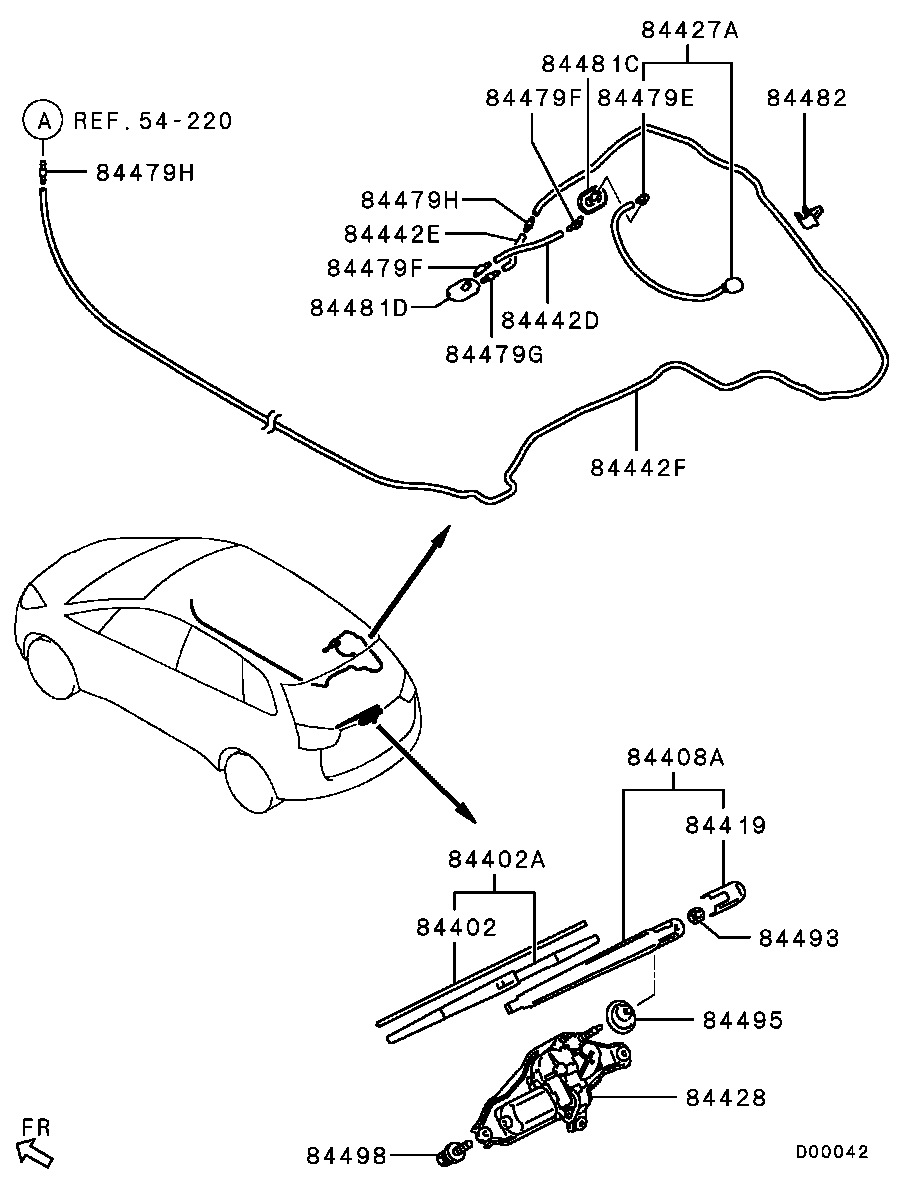Rear Window Wiper & Washer