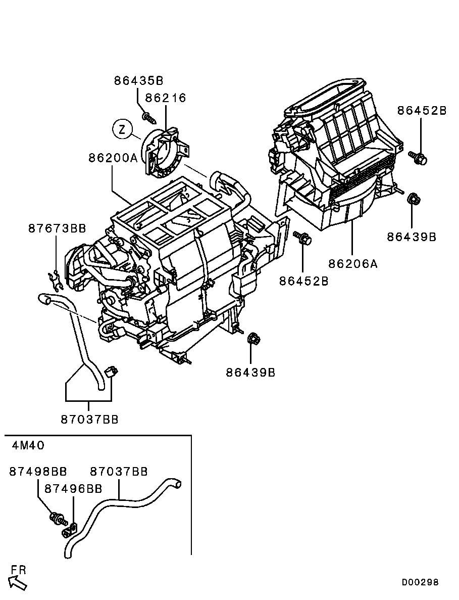 Unidad de calentador y tuberías