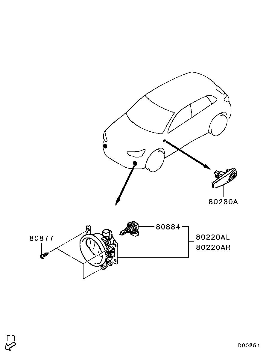 Front Exterior Lamp
