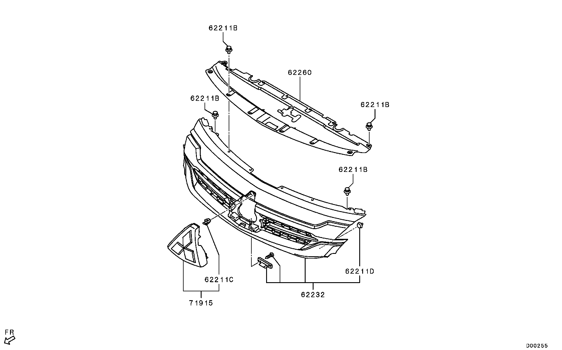 Radiator Grille Headlamp Bezel