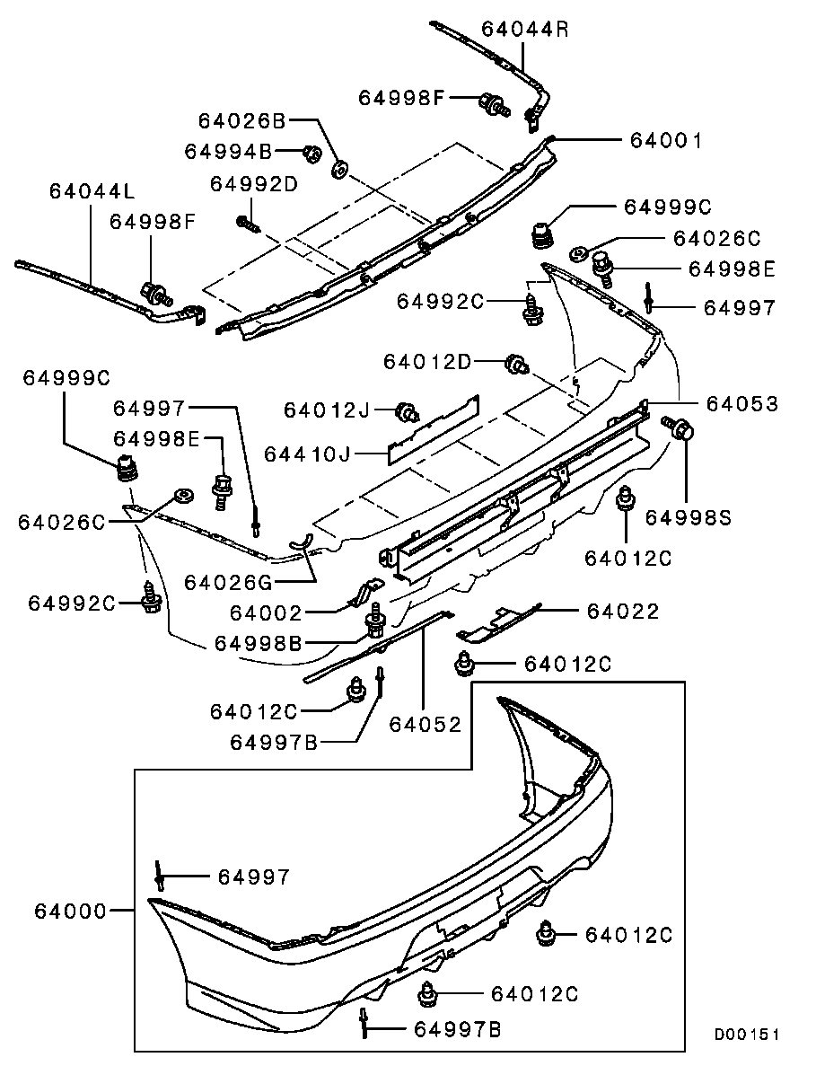 Rear Bumper Support