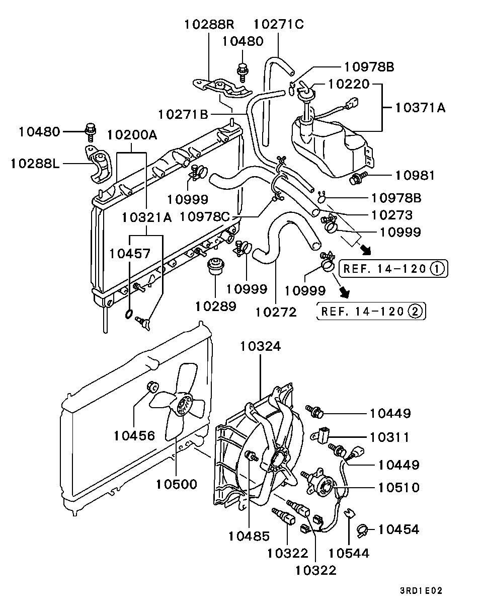 Radiator Hose Condenser Tank