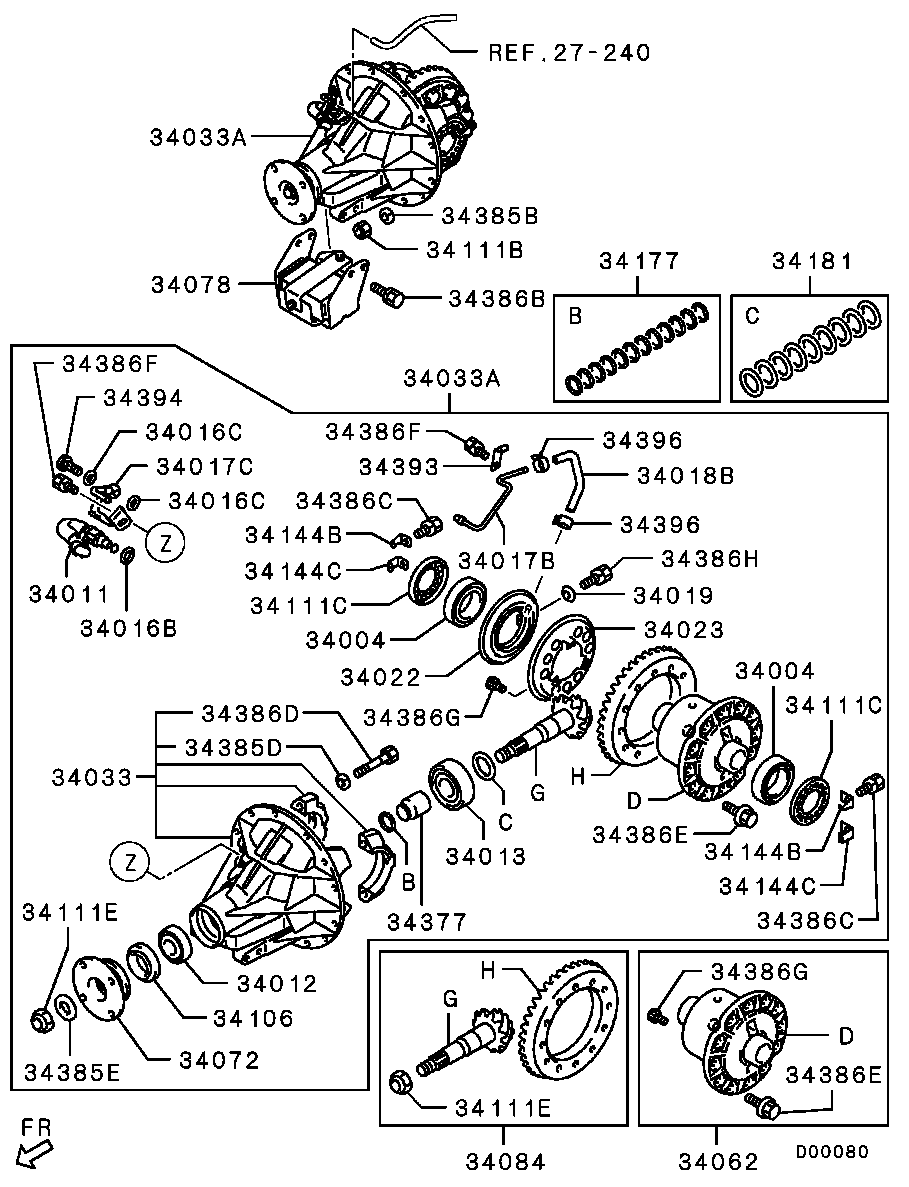 Rear Axle Differential