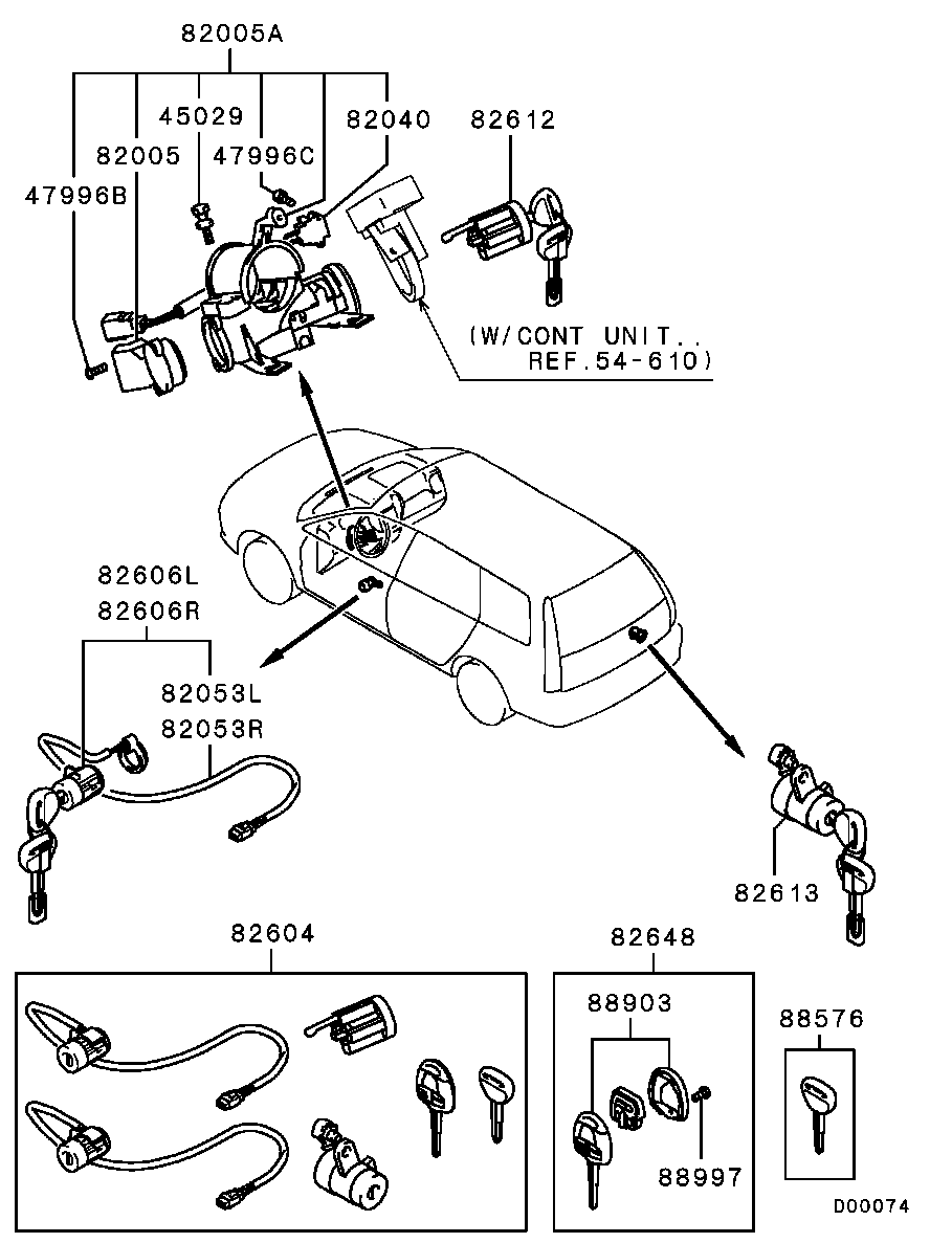 Lock Cylinder & Key