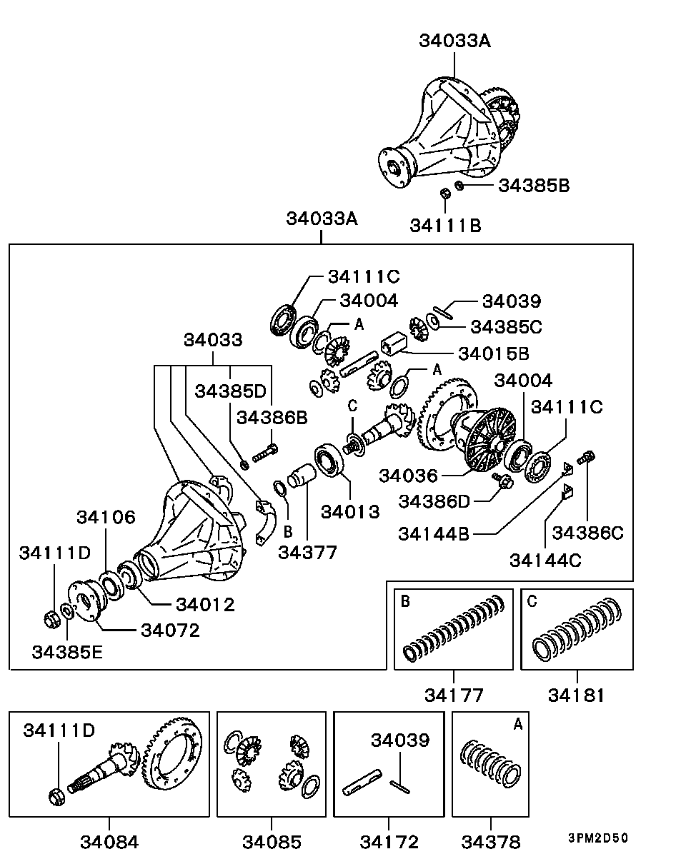 Rear Axle Differential