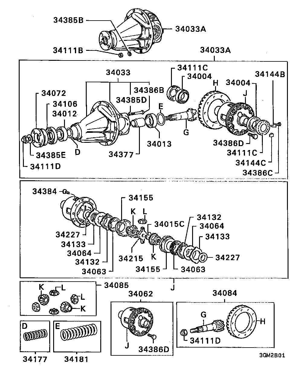 Rear Axle Differential