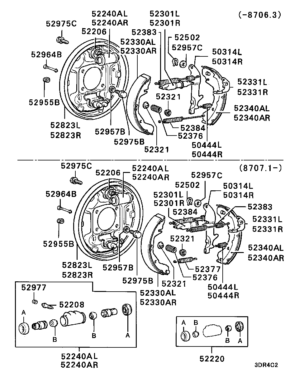 Freno de rueda trasera