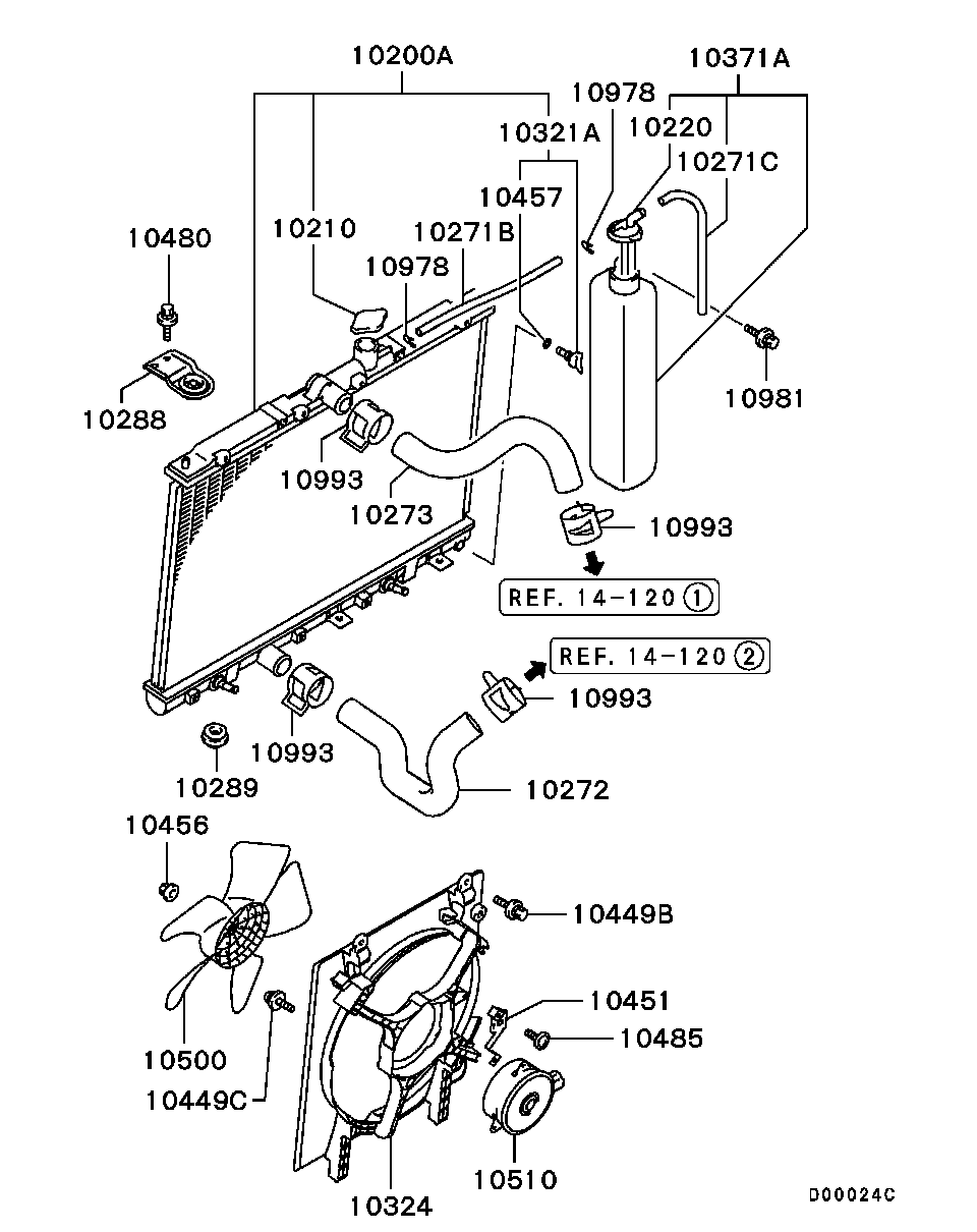 Radiator Hose Condenser Tank