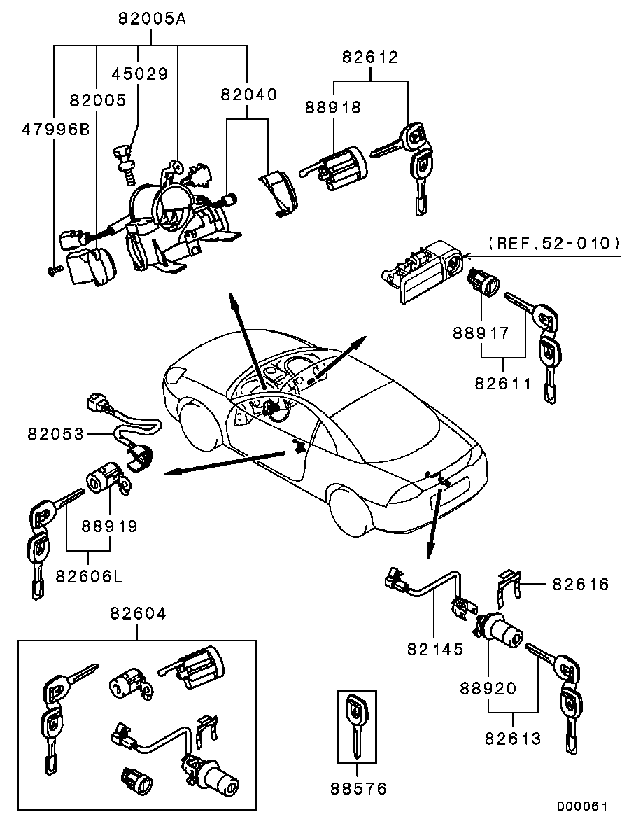 Lock Cylinder & Key