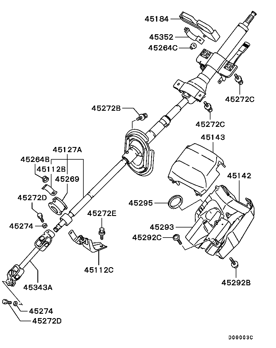 Steering Column & Cover