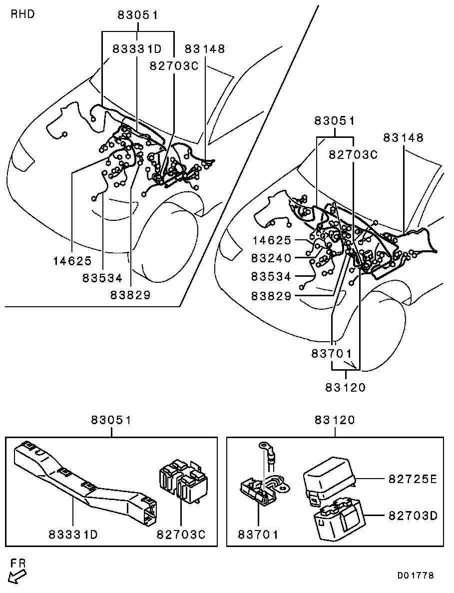 Wiring & Attaching Parts