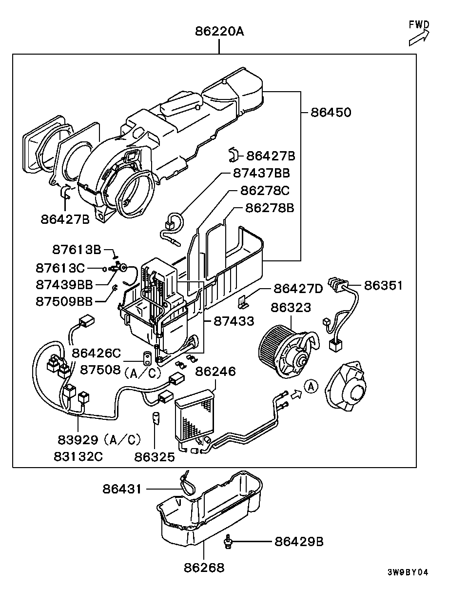 Rear Heater Unit