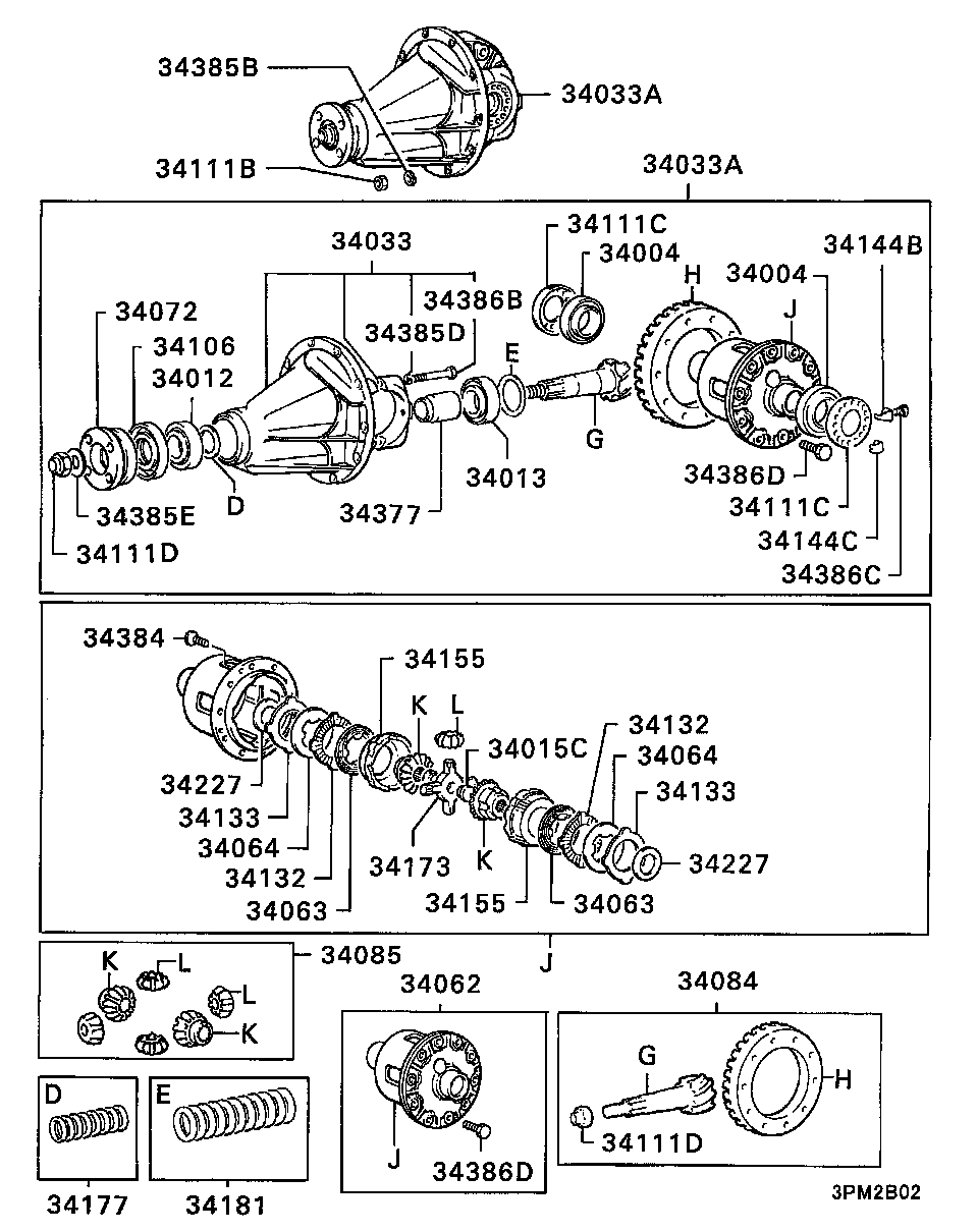 Rear Axle Differential