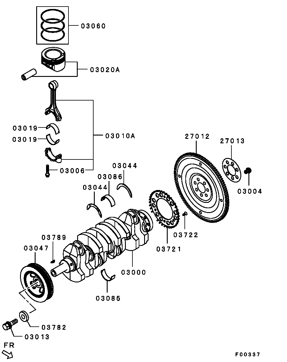 Piston Crankshaft