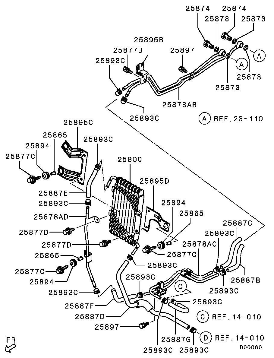 Transmission Oil Cooler & Tube