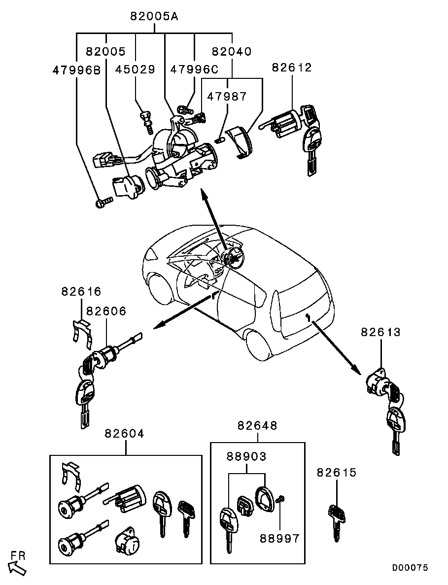 Lock Cylinder & Key