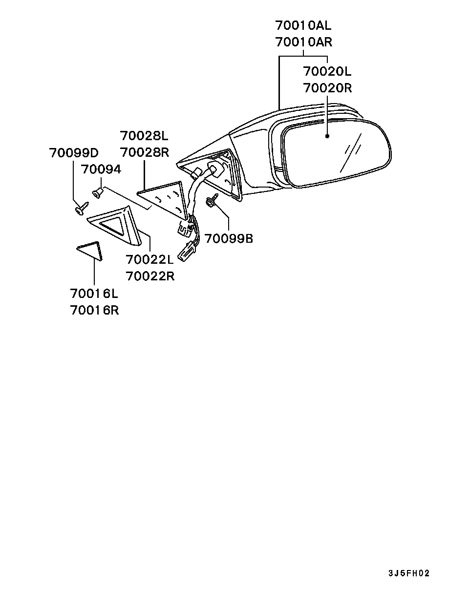 Espejo retrovisor exterior