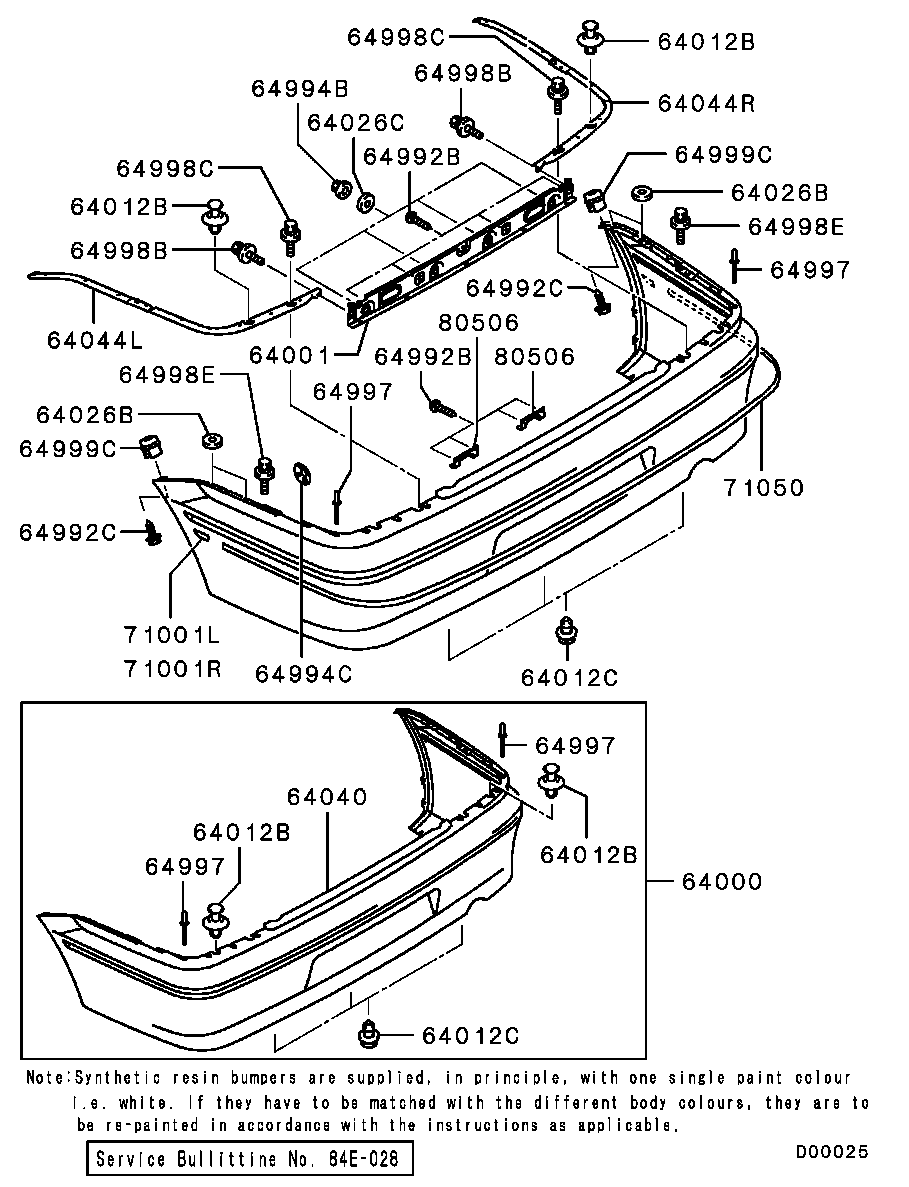 Rear Bumper Support