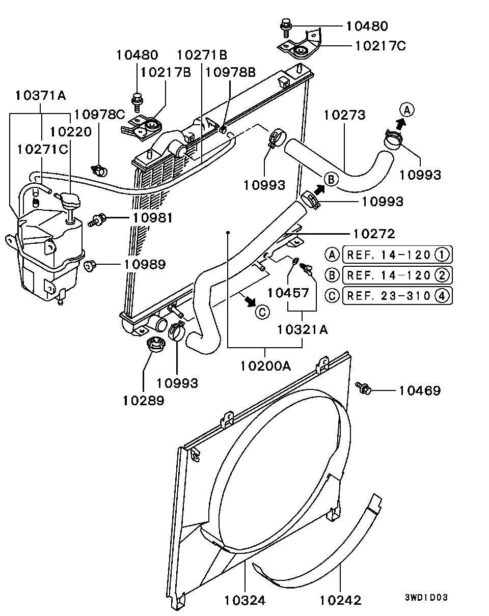 Radiator Hose Condenser Tank