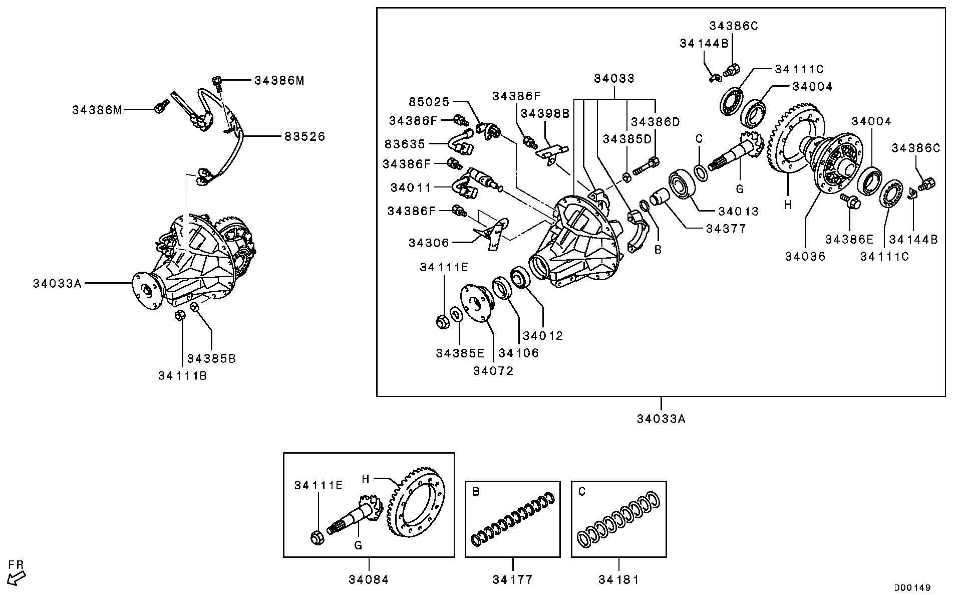 Rear Axle Differential