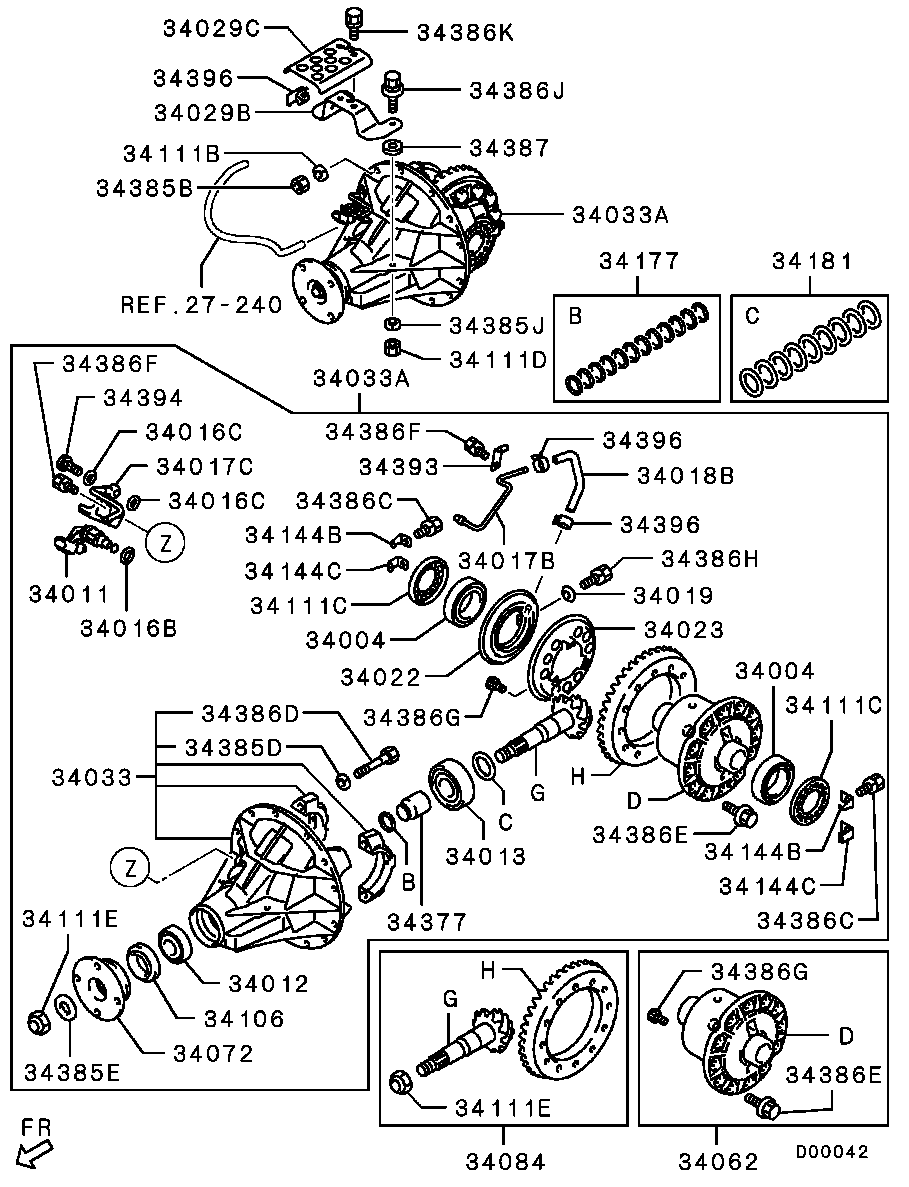 Rear Axle Differential