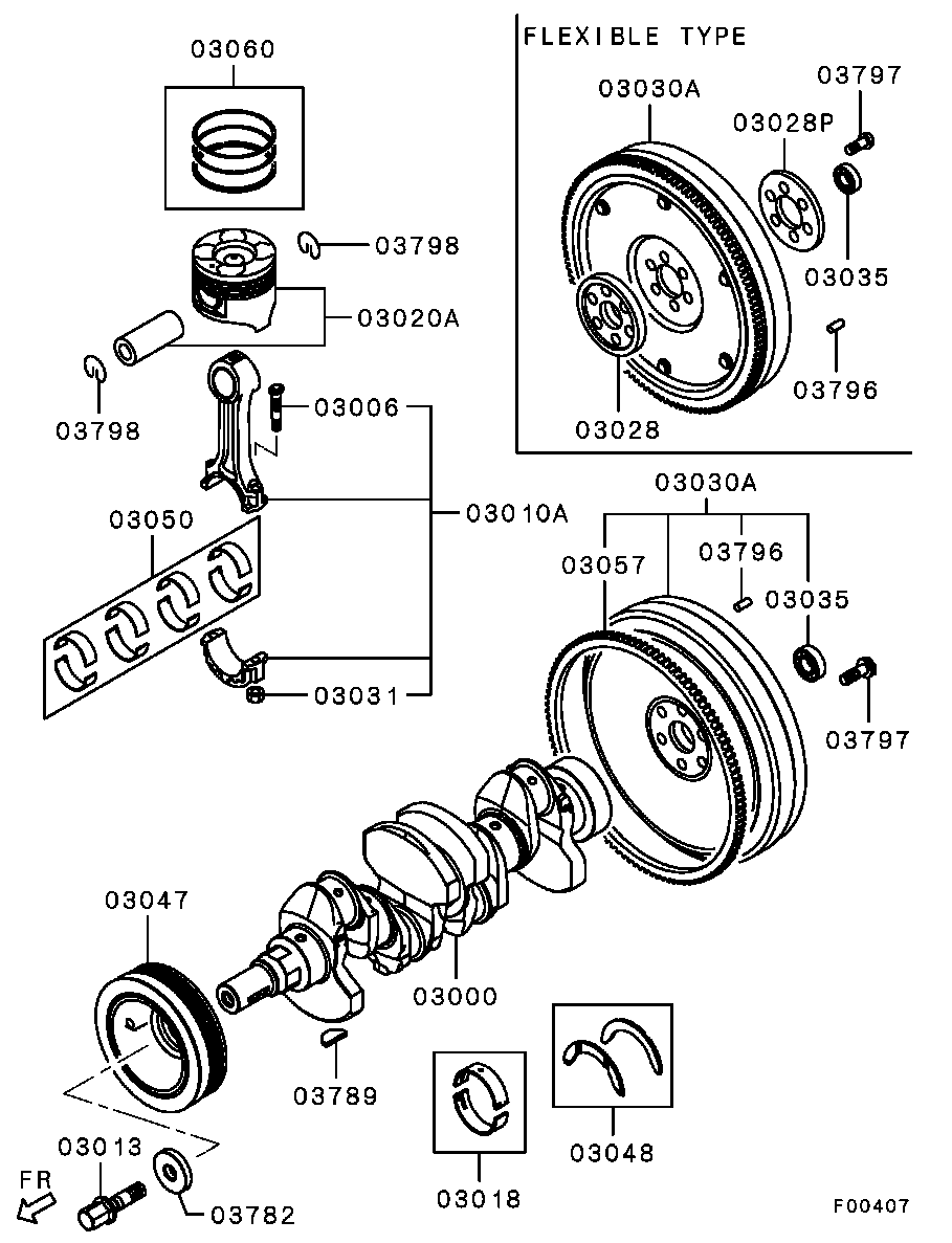 Piston Crankshaft