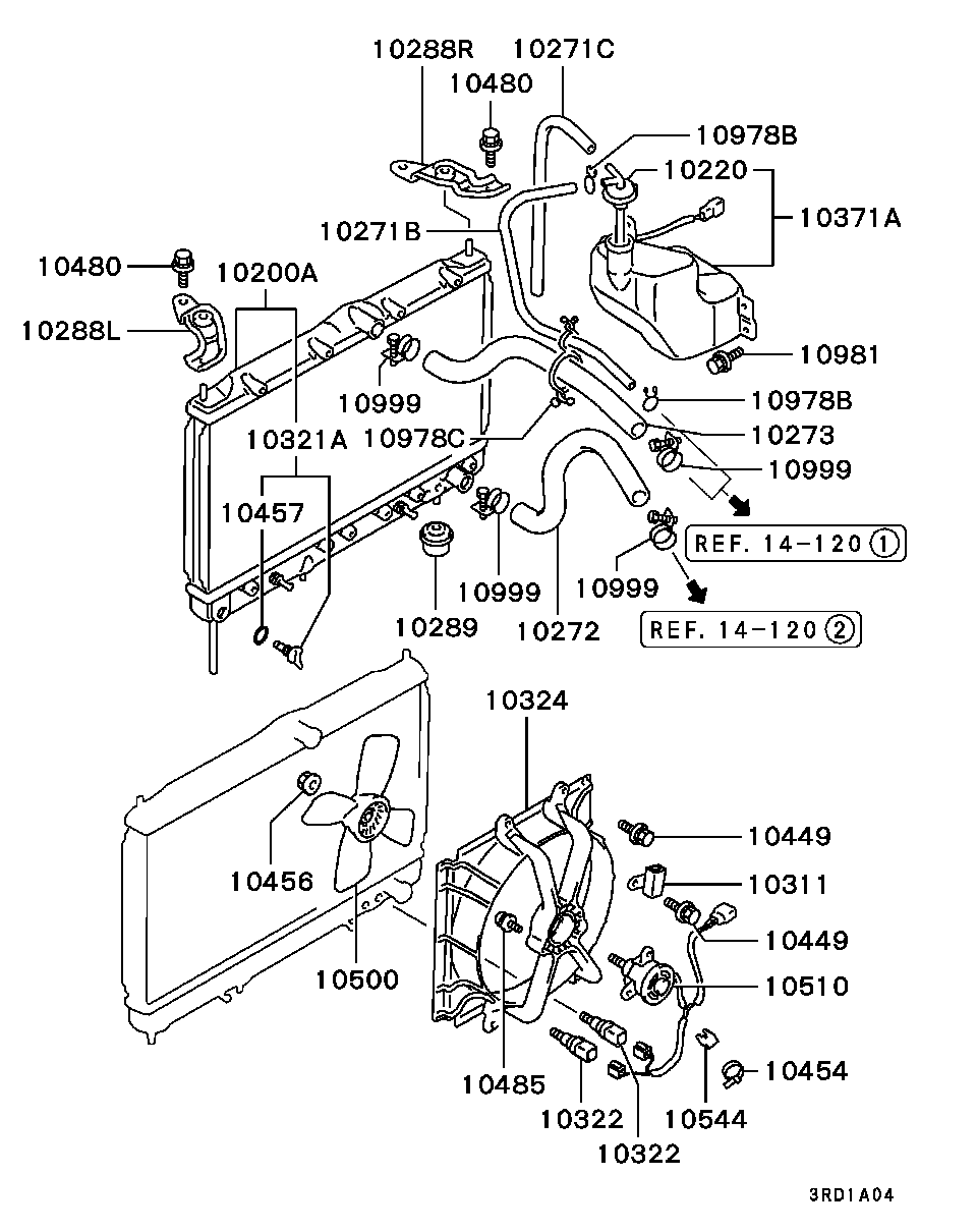 Radiator Hose Condenser Tank