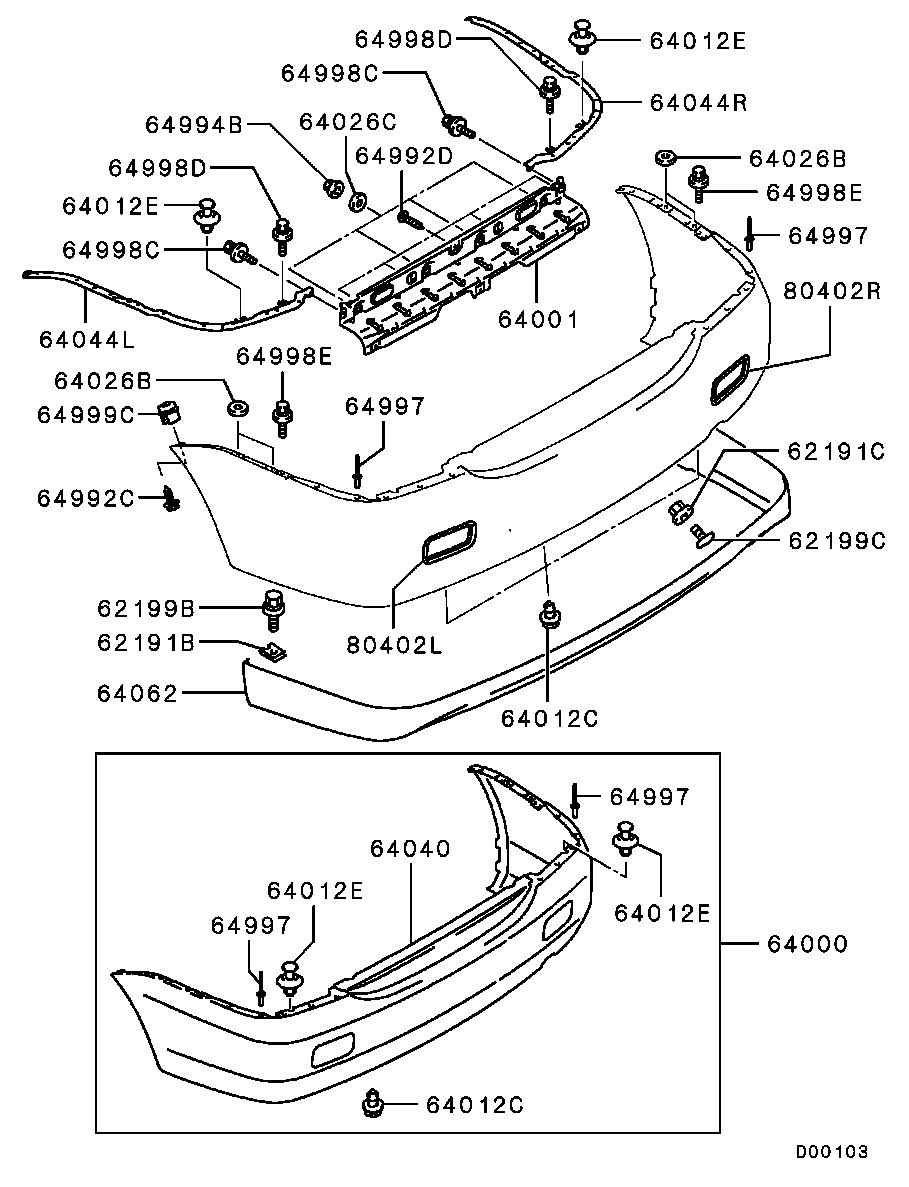 Rear Bumper Support