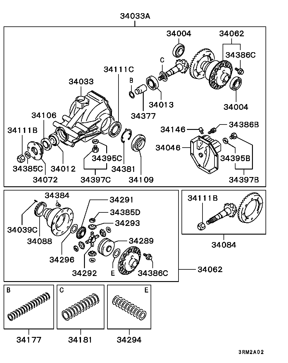 Rear Axle Differential