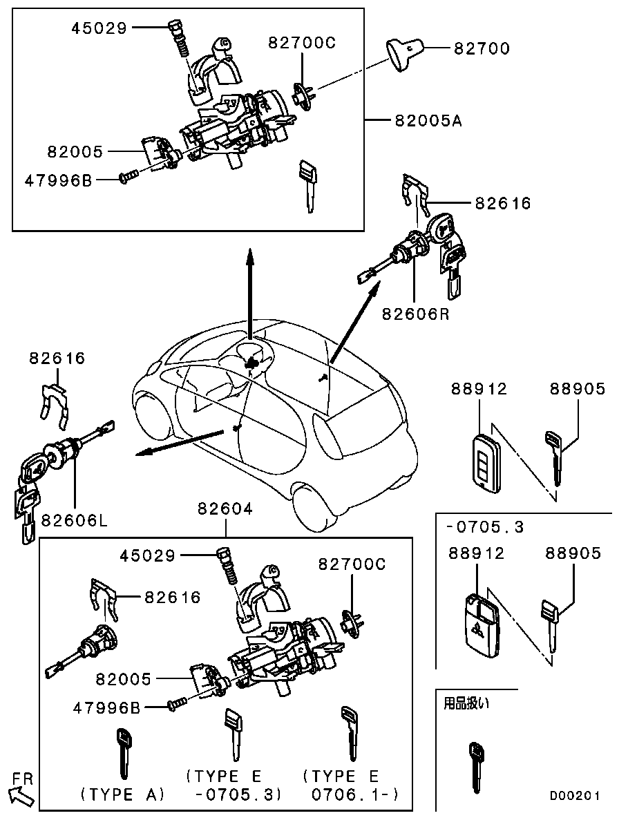 Lock Cylinder & Key