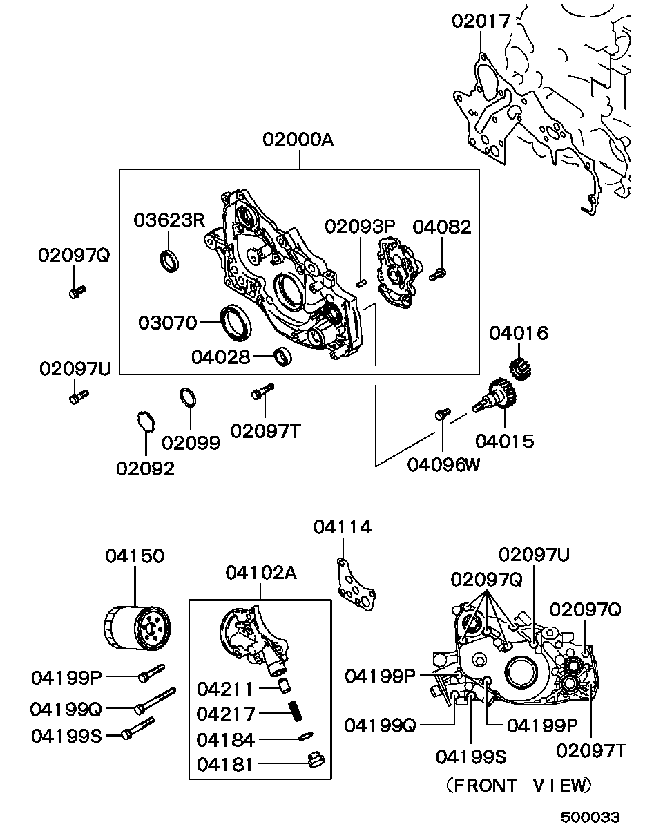 Oil Pump & Oil Filter