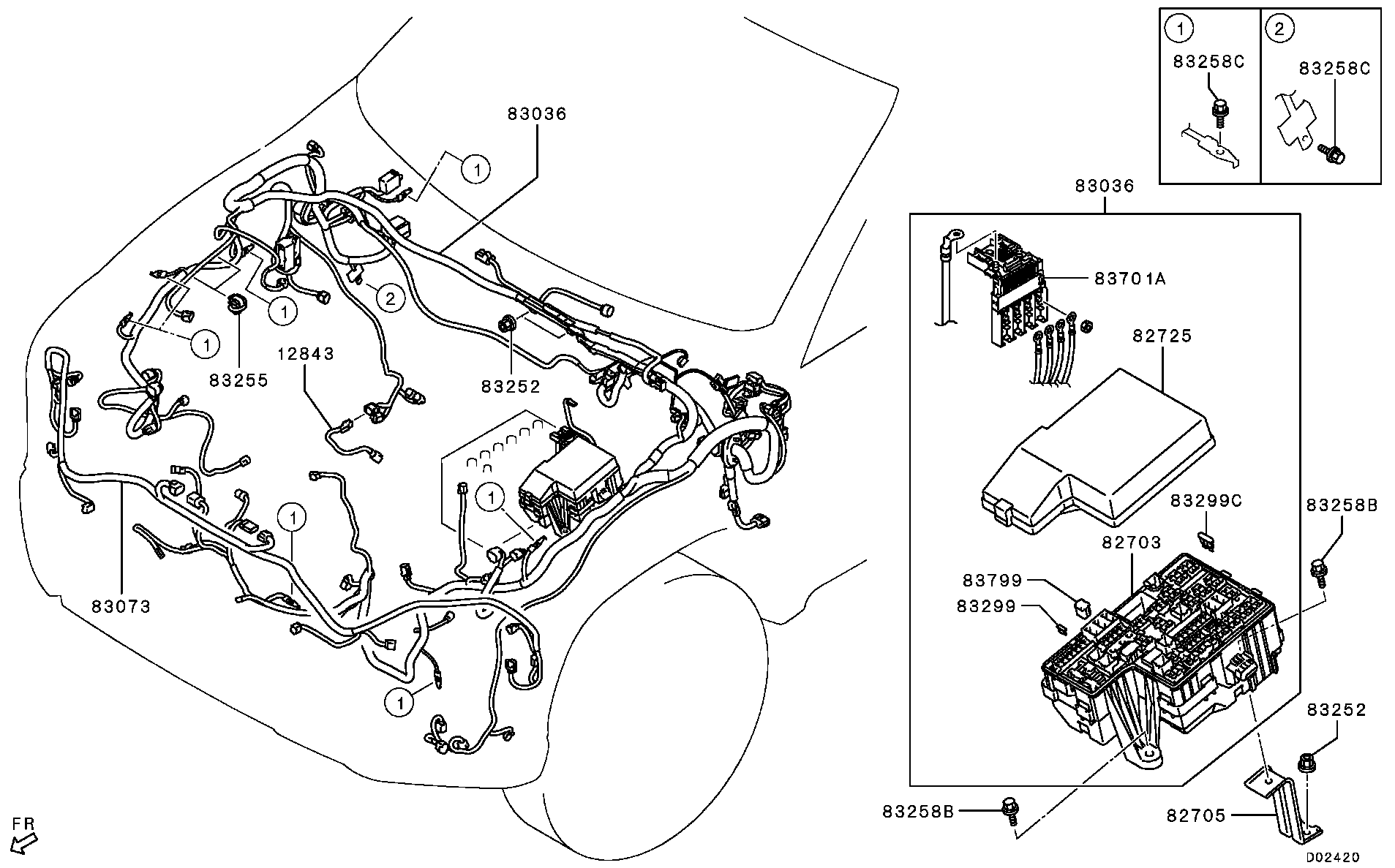 Wiring & Attaching Parts