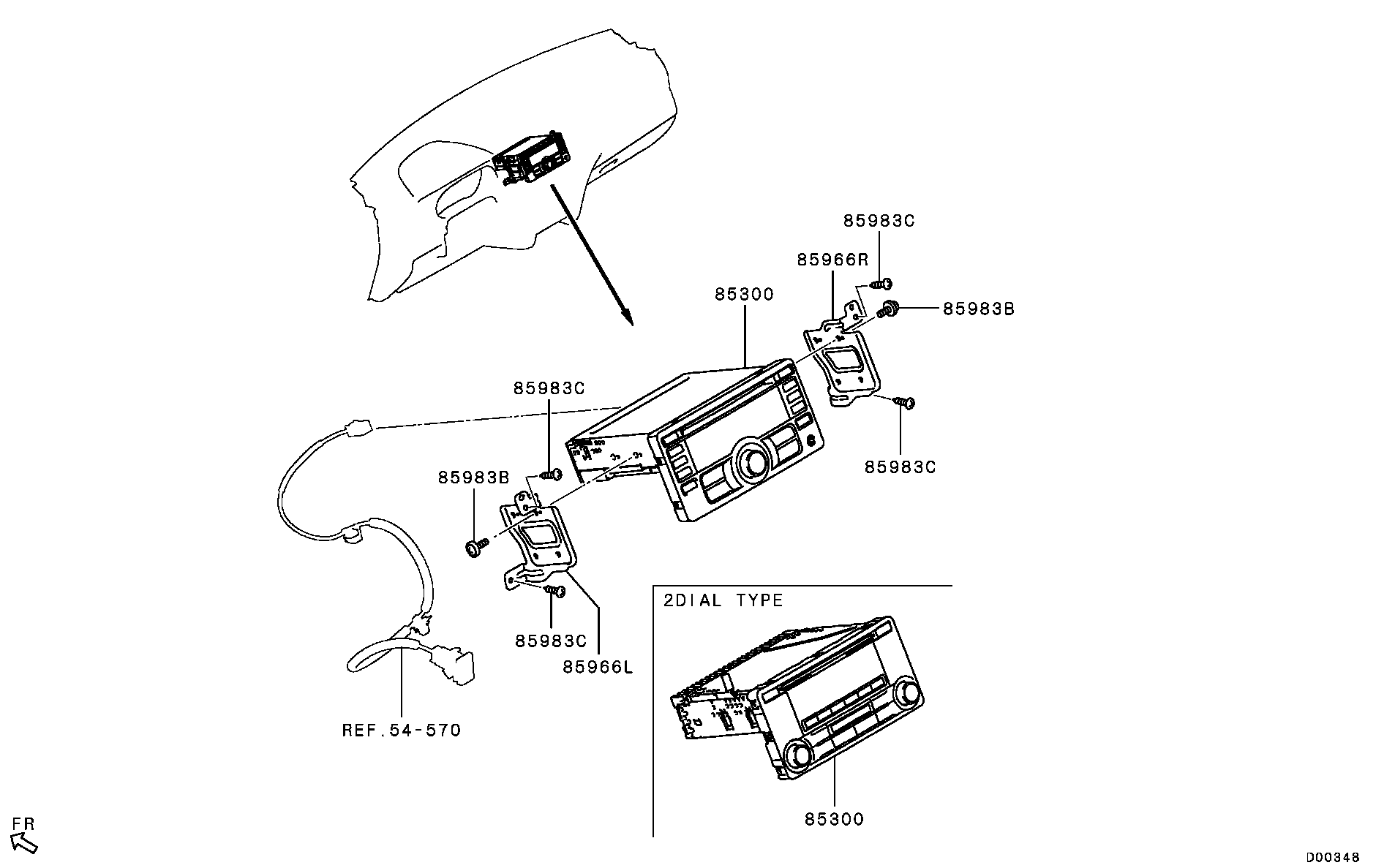 8701A690 Radio Mitsubishi | YoshiParts