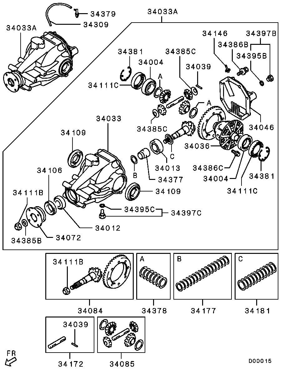 Rear Axle Differential