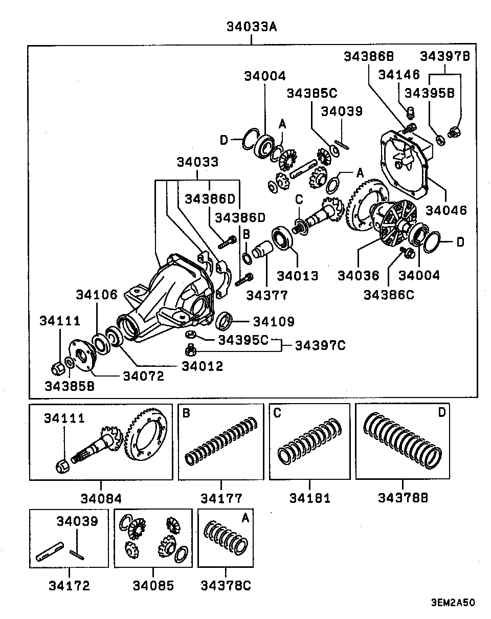 Rear Axle Differential
