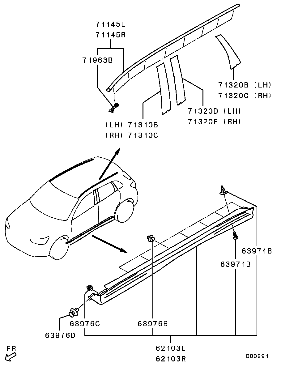 Side Garnish Moulding