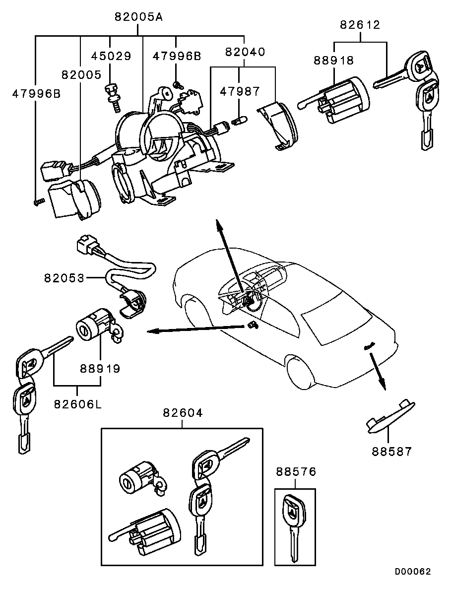 Lock Cylinder & Key